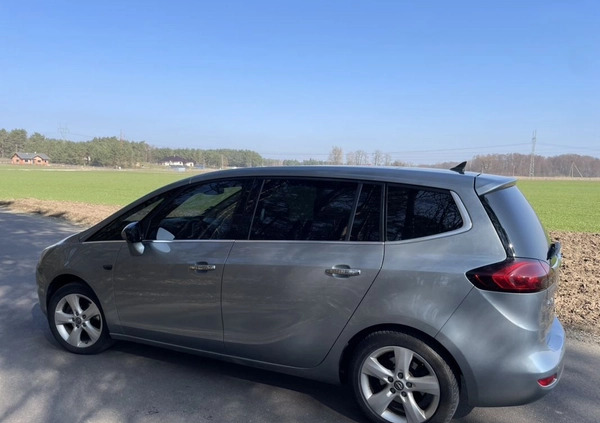 Opel Zafira cena 36000 przebieg: 157500, rok produkcji 2012 z Turek małe 781